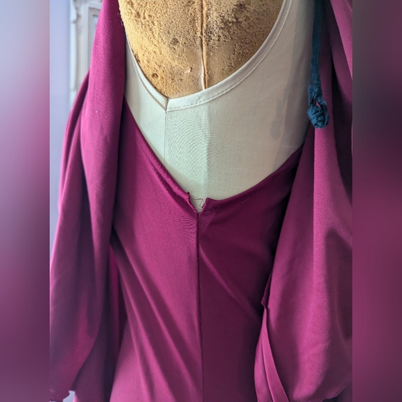 Vintage Off The Shoulder Dress New NWT size 11 Juniors - Picture 5 of 9